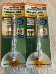 TWO. Feit Electric 300 Watt 120 volts Double Ended