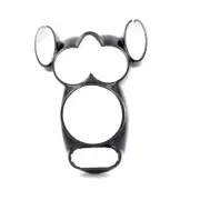 ABS Carbon Fiber Look Console Gear Shift Panel Cover Trim for Mini R50 R52 R53 (for: Mini)
