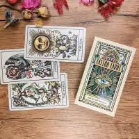 在飛比找露天拍賣優惠-有中文說明 直覺與墨水塔羅牌 Tattoo Tarot