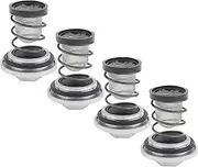 GY6 50cc 125cc 150cc Oil Drain Plug Kit for QMB139 157QMJ Engine Scooter Moped with Sealing Ring, Spring, Oil Filter (4PCS)