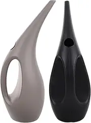 SUPVOX 2pcs Large Capacity Watering Can Long Spout Gardening Sprayer for Plants Elegant Design Durable Sun Watering Jar for Home Gardening Balcony Use