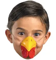 Chicken Rooster Chick Farm Animal Story Book Week Child Girls Boys Costume Nose
