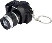 [JJLFresheners] Camera Keychain with Sound, Key Ring Decor Bag Wallet Pendant, Mini Camera Design Keychain Cute Novelty Ring Child Toy Kids Key Chain Pendant Creative Gift Key Chain Decorative, 1