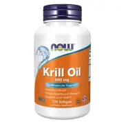 NOW FOODS Krill Oil 500 mg 120 Softgels