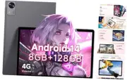 Android 14 Tablet, 10.1 Inch Hi10 XPro Tablet, 8GB RAM 128GB ROM, Unisoc T606