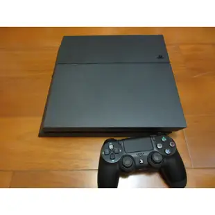 PS4 初代 PlayStation 4 主機 CUH-1207A B01 Jet Black 極致黑 500GB 厚機