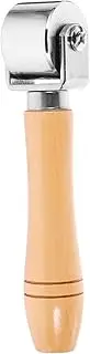 Leather Piping Device Brass Seam Roller Hand Roller Tool for Leather Crafting Seaming Edging