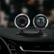 Car Compass Thermometer Car Ornament Direction Auto Dashboard 2in1 Guide Ball (for: Kia)