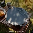 Grill Grid Rust-free Food Grade Portable Non-stick Barbecue Net Bpa Free