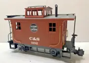 BACHMANN "G" SCALE COLORADO & SOUTHERN 4 WHEEL CABOOSE, NEW