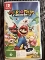 Nintendo Switch EMPTY GAME CASE Mario + Rabbids Kingdom Battle NO GAME Free Post