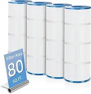 4 Pack C-7470 Pool Filter Cartridge Replace for Clean & Clear Plus 320, Pentair CCP320, Waterway Crystal Water 325, Pleatco Advanced PCC80, Filbur FC-1976, 178580