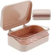 Practical Bar Soap Holder Container Self-draining Soap Dish for Bathroom and Kitchen Versatile for Bar Soap Storage Easy to Clean Soap Box