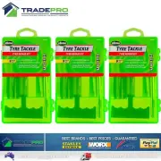 3x SLIME Bike Car Tyre Tire Puncture Repair Solution Kit 9pc with Gauge & Plugs