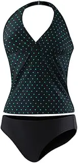 [Speedo] Halter Tankini Top & Bottom Swimsuit for Women