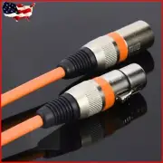 1.8m 3Pin XLR Male to XLR Female Audio Microphone Cable Mixer Adapter Wire Cord