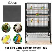 Attractive Mesh Design Bird Cage Liners 30pcs 20x18in For Parrot Conure