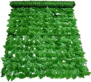 Artificial Ivy Privacy Fence Screen, 300x50cm Artificial Hedges Fence, Garden Screening Panel Vine Leaf Decoration, for Outdoor, Garden, Patio, Backyard