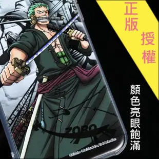 【ONE PIECE 航海王】iPhone X /5.8 吋 城牆系列 彩繪保護軟套(索隆)