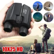 Mini Pocket Small Binoculars 10x25 Bird Watching Compact Folding Binoculars USA