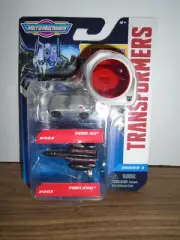 Micro Machines Transformers 2-Pack Jazz And Jet fire Series 1 With Decoder