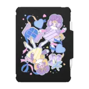 iPad Pro 11-inch (M4) Impact Folio Case violet flower