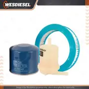Wesfil Oil Air Fuel Filter Service Kit for Mitsubishi Colt RB RC RD RE 1.4L 1.6L (for: Mitsubishi)