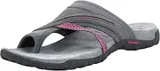 [MERRELL] Women's Terran Post II Grey/Pink Sandal 11 M US