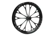 Weld Racing V-Series Drag Front Runner 1-Piece Black 15" x 3.5" 1.75 B/S Suit Strange Spindle Mount