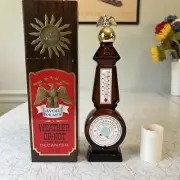 vtg avon for men tribute weather or-not after shave decanter Leather Old Stock