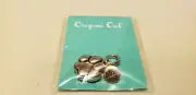 Origami Owl Charm (new) SILVER & ROSE GOLD FUR MOM CHARM PENDANT PN2015