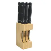 Baccarat SABRE 7 Piece Steak Knife Block Set