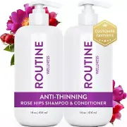 Anti-Thinning Shampoo and Conditioner Set for Thinning Hair - Biotin DHT Blocker