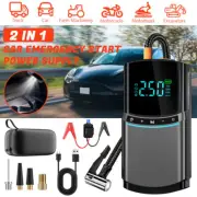 10000mAh 12V Car Jump Starter Pack Booster Charger Battery Power Bank Portable