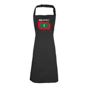 Maldives -Country Flag Nationality Kids Childrens Kitchen Apron