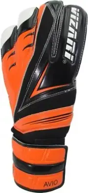 Vizari Avio F.P. Goalkeeper Gloves, Black/Orange, Size 10