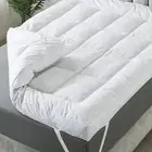 5 Inch Goose Down Feather Bed Extra Thick Mattress Topper Pillowtop Cover Cotton
