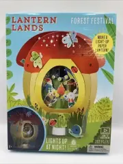 Bright Stripes Lantern Lands FOREST FESTIVAL Make A Light Up Paper Lantern!
