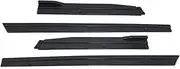 Car Side Skirt Extension Rocker Panels Lip Side Splitters Compatible for VW Golf 7 7.5 MK7 MK7.5 R GTI R-Line 2013-2019 Bodykits Tuning ABS(Carbon Look)