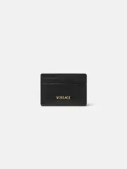 [VERSACE] Card Case ONE BLACK-VERSACE GOLD