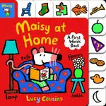 MAISY AT HOME: A FIRST WORDS BOOK (硬頁書)(美國版)/LUCY COUSINS【禮筑外文書店】