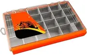 Furtryvl Fishing Tackle Box,Portable Angling Lures Storage | Waterproof Divided Compartments Fishing Tackle Box for Boat Shore Kayak