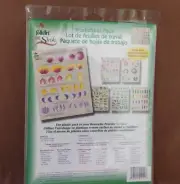 Basic Strokework Folk Flirt One Stroke Worksheet Pack Plaid