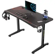 Eureka ERK-GIP-P47-B Ergonomic GIP-P47 47 Inch Curve Gaming Desk Black with Full Mouse Pad