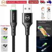 Mcdodo Smart Auto Disconnect 8 Pin USB Cable Charger iPhone 13 12 11 7 8 6 XS XR