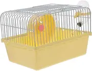 Elegant Hamster Cage Portable Pet Enclosure for Travel Safe Abs Large Space for Play