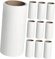 ERINGOGO 10pcs Pet Hair Cleaning Tool Extra Sticky Lint Roller Refills Adhesive Sheets for Effortless Pet Hair Removal Gentle Fabrics for Home Use