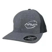 MVP Disc Sports Flexfit Delta Carbon Two-Tone Disc Golf Hat - Choose Size & Colo