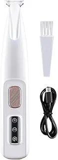 Pet Paws Trimmer With LED Light, Rechargeable Dog/Cat Hair Shaver Grooming Clipper,Waterproof Pet Razor For Eyes, Face, Ears, Small Areas