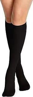 [Charnos] Women's Unisex Travel Flight Socks Black Large